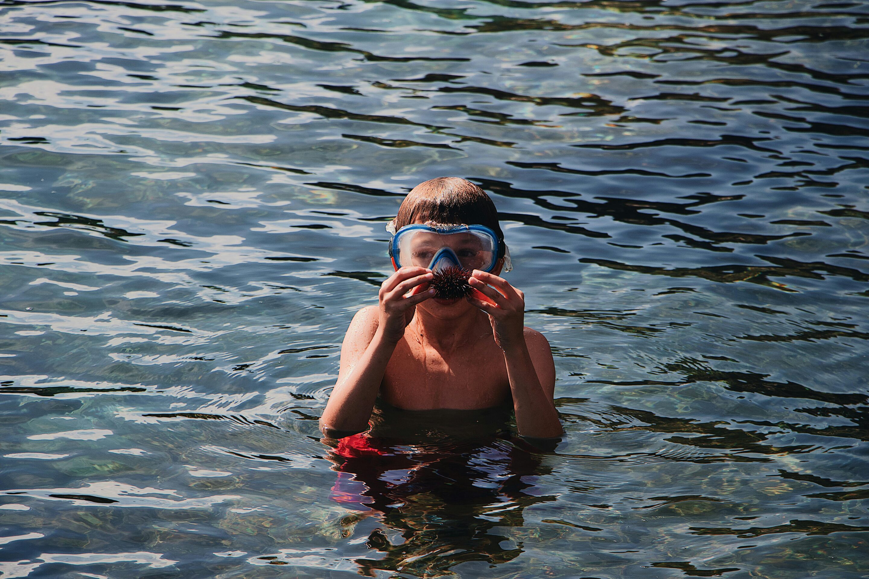 Family-holidays-in-Chalkidiki-child-swim-and-play